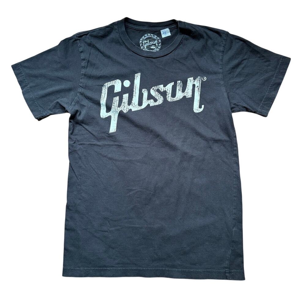 Gibson tee shirt black small